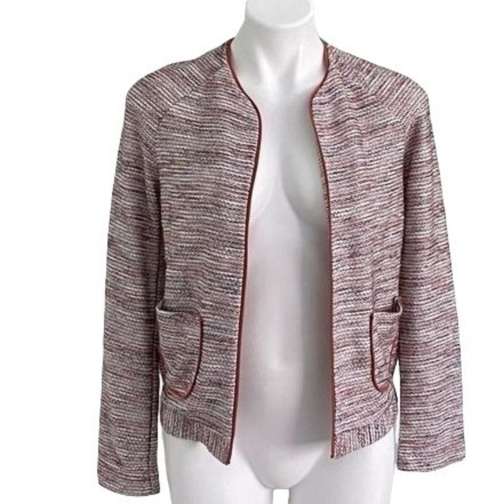 Promod Open Front Sweater with Pockets NEW NWT Womens Small